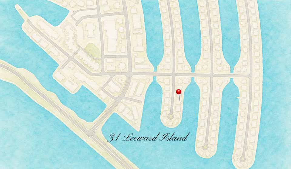 31 Leeward island map